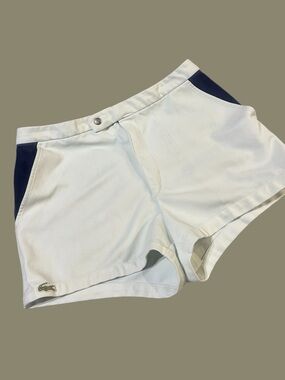 LACOSTE Vainqueur 70's Tennis Shorts